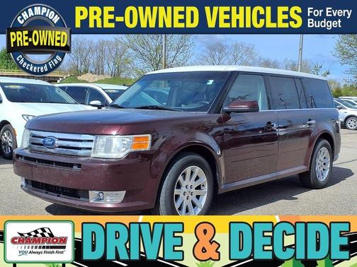 Bordeaux Reserve Red Metallic 2011 Ford Flex SEL