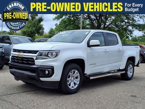 Summit White 2021 Chevrolet Colorado LT