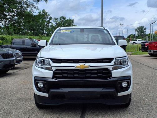 Summit White 2021 Chevrolet Colorado LT