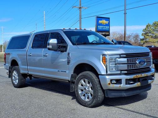 Ingot Silver 2017 Ford F-250 Platinum