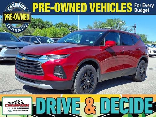 Cherry Red 2021 Chevrolet Blazer 2LT