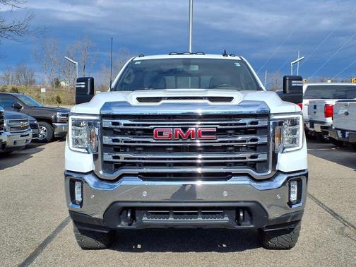 Summit White 2022 GMC Sierra 2500 SLE