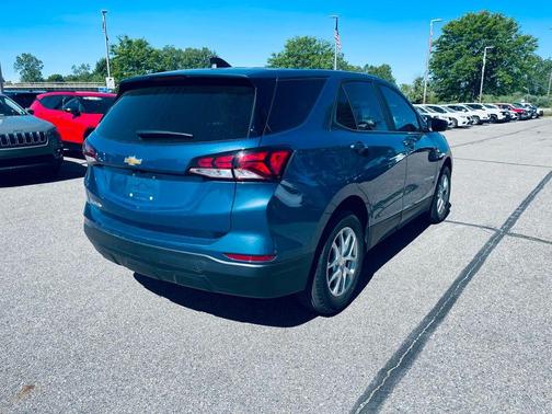 Lakeshore Blue Metallic 2024 Chevrolet Equinox LS