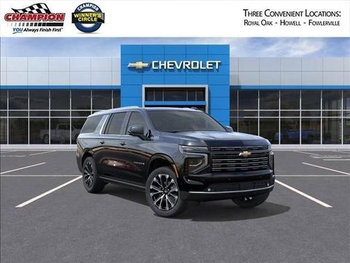Black 2026 Chevrolet Suburban High Country