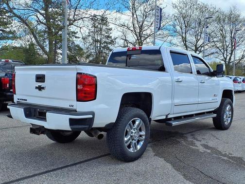Summit White 2018 Chevrolet Silverado 2500 LTZ