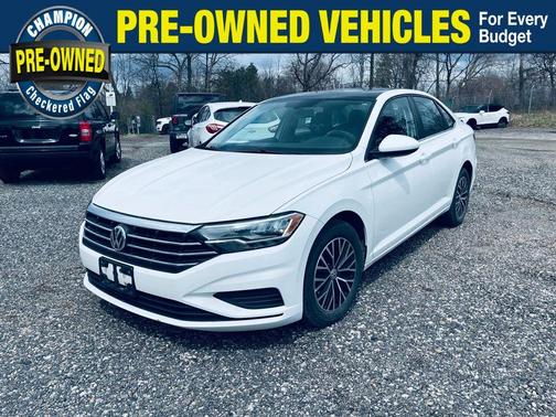 Pure White 2019 Volkswagen Jetta 1.4T SE