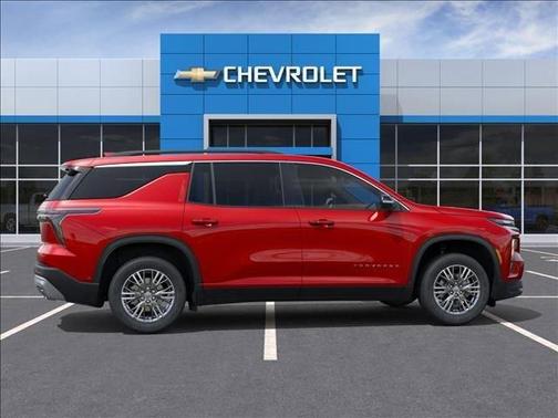 Red 2026 Chevrolet Traverse LT
