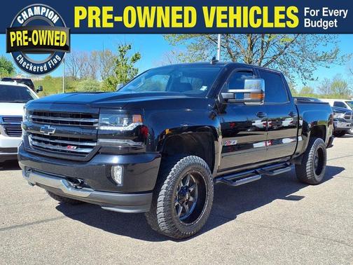 Black 2017 Chevrolet Silverado 1500 LTZ