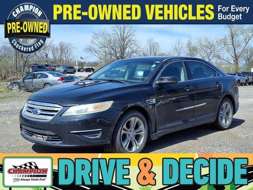 Ebony Black 2012 Ford Taurus SEL