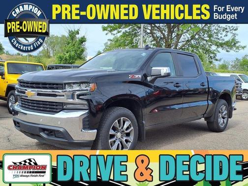 Black Metallic 2021 Chevrolet Silverado 1500 LT