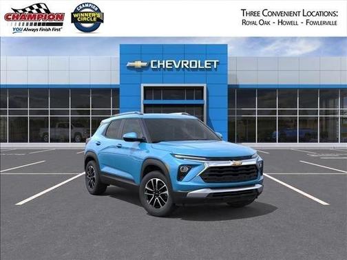 Blue 2026 Chevrolet Trailblazer LT