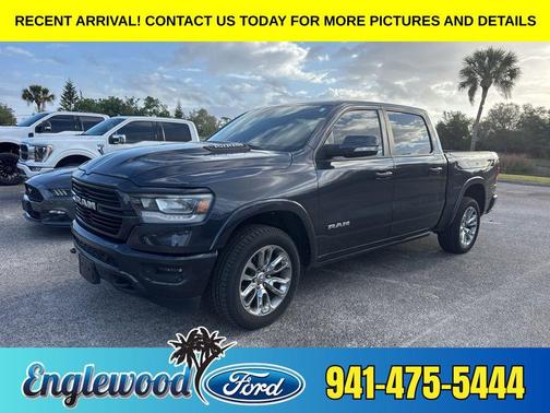 Maximum Steel Metallic Clearcoat 2019 RAM 1500 Laramie