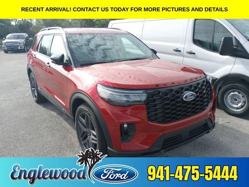 RAPID RED MET TINTED CC 2026 Ford Explorer ST-Line