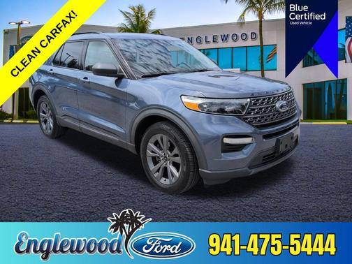 INFINITE BLUE MET TINTED CC 2021 Ford Explorer XLT