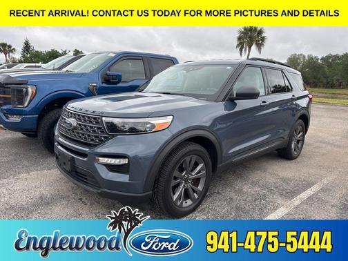 INFINITE BLUE MET TINTED CC 2021 Ford Explorer XLT