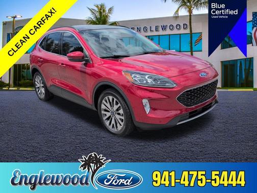 RAPID RED MET TINTED CC 2020 Ford Escape Titanium