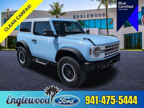 Robins Egg Blue 2024 Ford Bronco Heritage Limited Edition