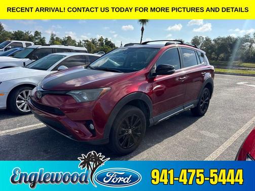 Ruby Flare Pearl 2018 Toyota RAV4 Adventure
