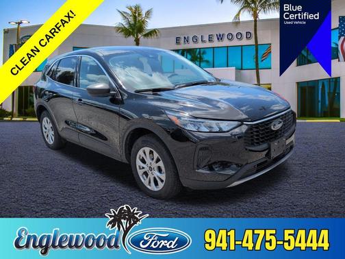 AGATE BLACK METALLIC 2024 Ford Escape Active