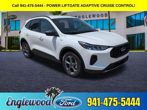 Star White Metallic Tri-Coat 2026 Ford Escape ST-Line