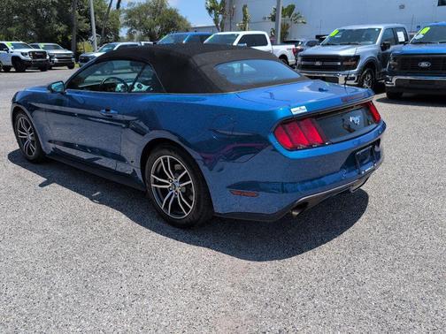 LIGHTNING BLUE 2017 Ford Mustang EcoBoost Premium