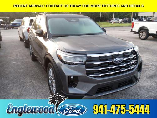 Carbonized Gray Metallic 2026 Ford Explorer Active