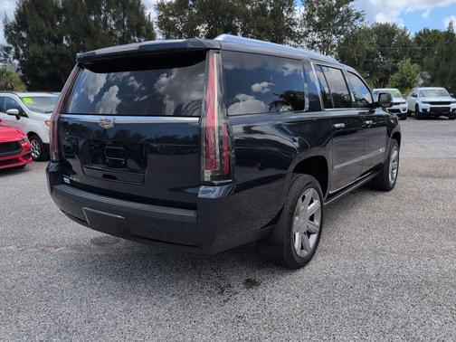 Dark Adriatic Blue Metallic 2019 Cadillac Escalade ESV Premium Luxury