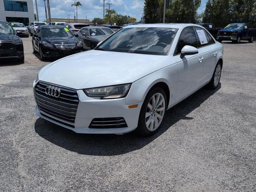 Glacier White 2017 Audi A4 2.0T Premium