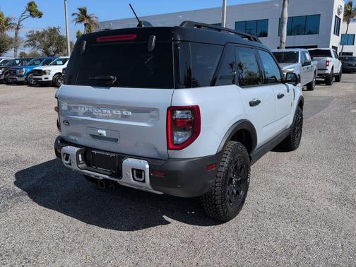 SPACE WHITE METALLIC 2026 Ford Bronco Sport Badlands