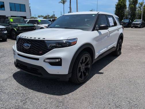 STAR WHITE MET TRI-COAT 2022 Ford Explorer ST
