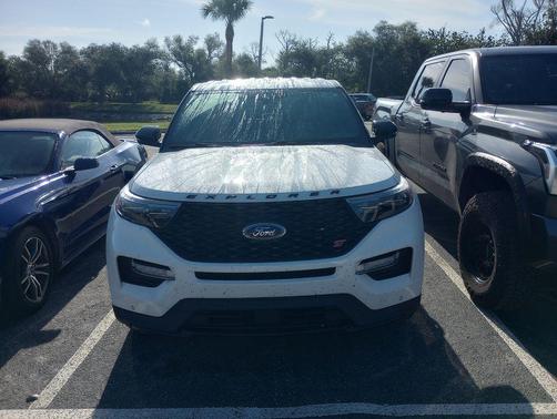 STAR WHITE MET TRI-COAT 2022 Ford Explorer ST