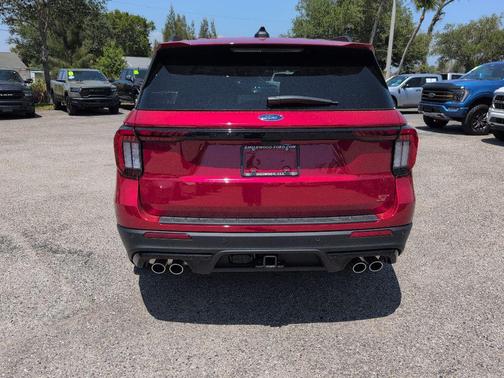 Rapid Red Metallic Tinted Clearcoat 2026 Ford Explorer ST