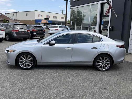 Sonic Silver Metallic 2019 Mazda Mazda3 AWD w/Preferred Package