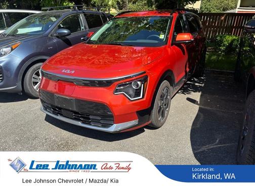 Fire Orange 2023 Kia Niro EV Wind