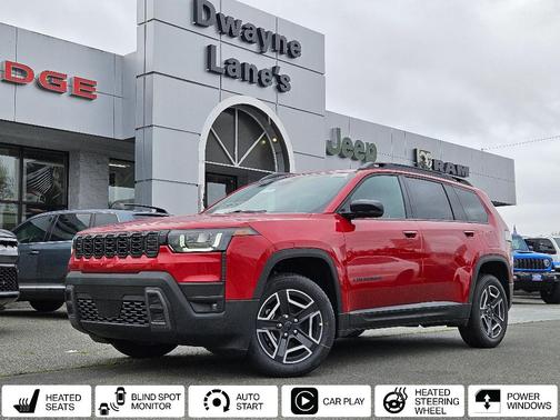 Red 2026 Jeep Cherokee LAREDO/LIMITED