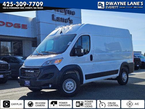 Bright White Clearcoat 2026 RAM ProMaster 2500 High Roof