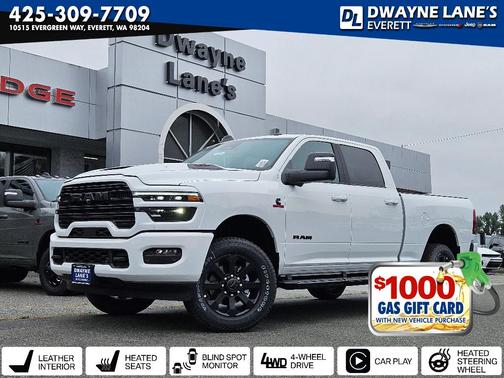 Bright White 2026 RAM 2500 Laramie