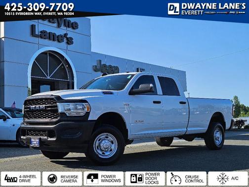 Bright White Clearcoat 2021 RAM 2500 Tradesman