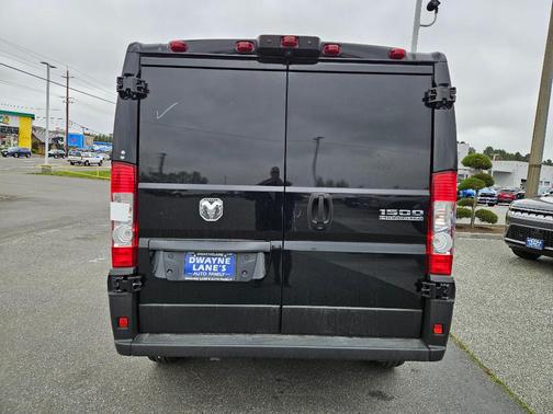 Black Clearcoat 2025 RAM ProMaster 1500 Low Roof