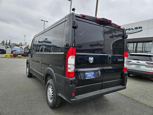 Black Clearcoat 2025 RAM ProMaster 1500 Low Roof