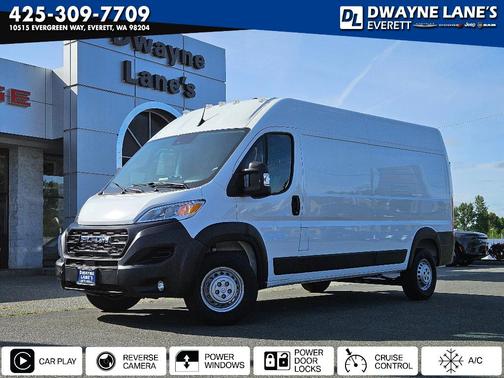Bright White Clearcoat 2026 RAM ProMaster 2500 High Roof