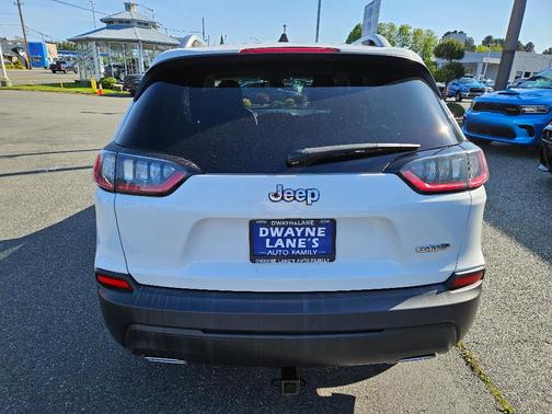 Bright White Clearcoat 2019 Jeep Cherokee Latitude
