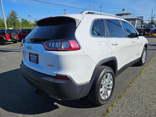 Bright White Clearcoat 2019 Jeep Cherokee Latitude