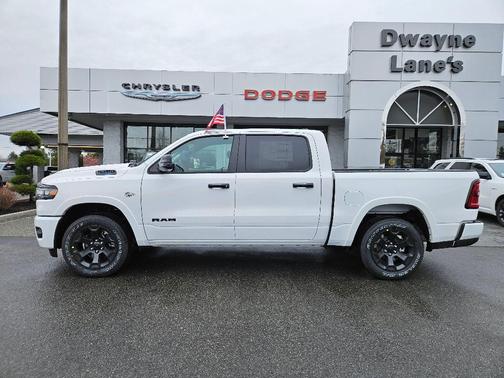 Bright White Clearcoat 2026 RAM 1500 Big Horn