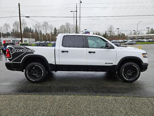 Bright White Clearcoat 2025 RAM 1500 Rebel