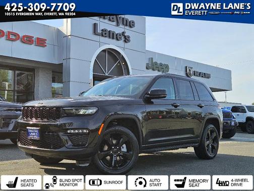Diamond Black 2024 Jeep Grand Cherokee Limited