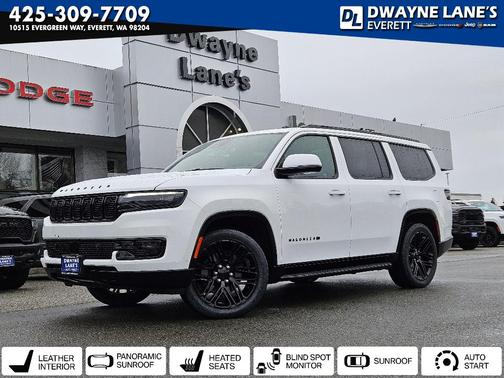 Bright White Clearcoat 2022 Jeep Wagoneer Series I