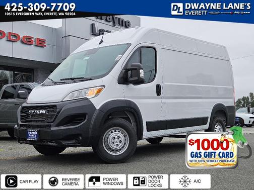 Bright White Clearcoat 2026 RAM ProMaster 1500 Base