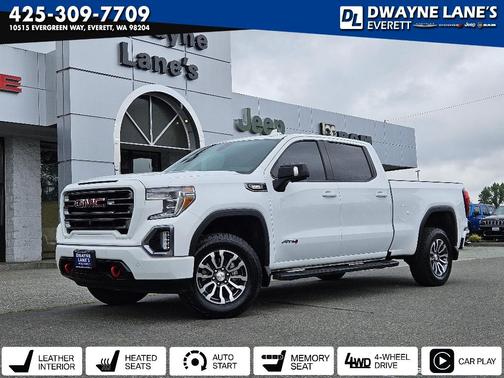 Summit White 2020 GMC Sierra 1500 AT4