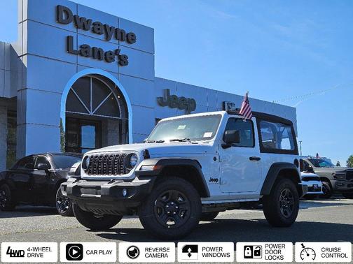 Bright White Clearcoat 2026 Jeep Wrangler Sport